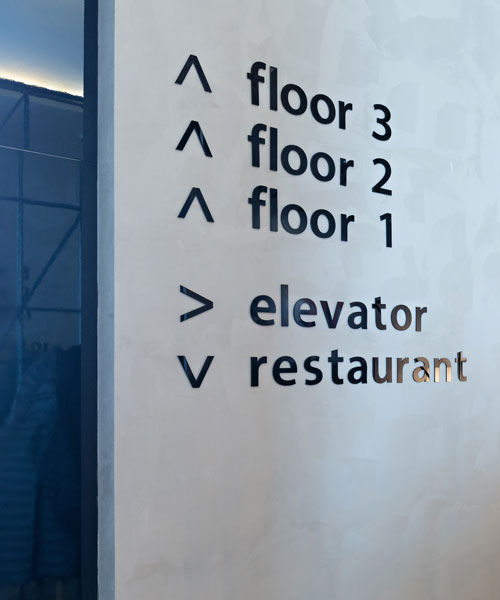 Interior-directional-sign